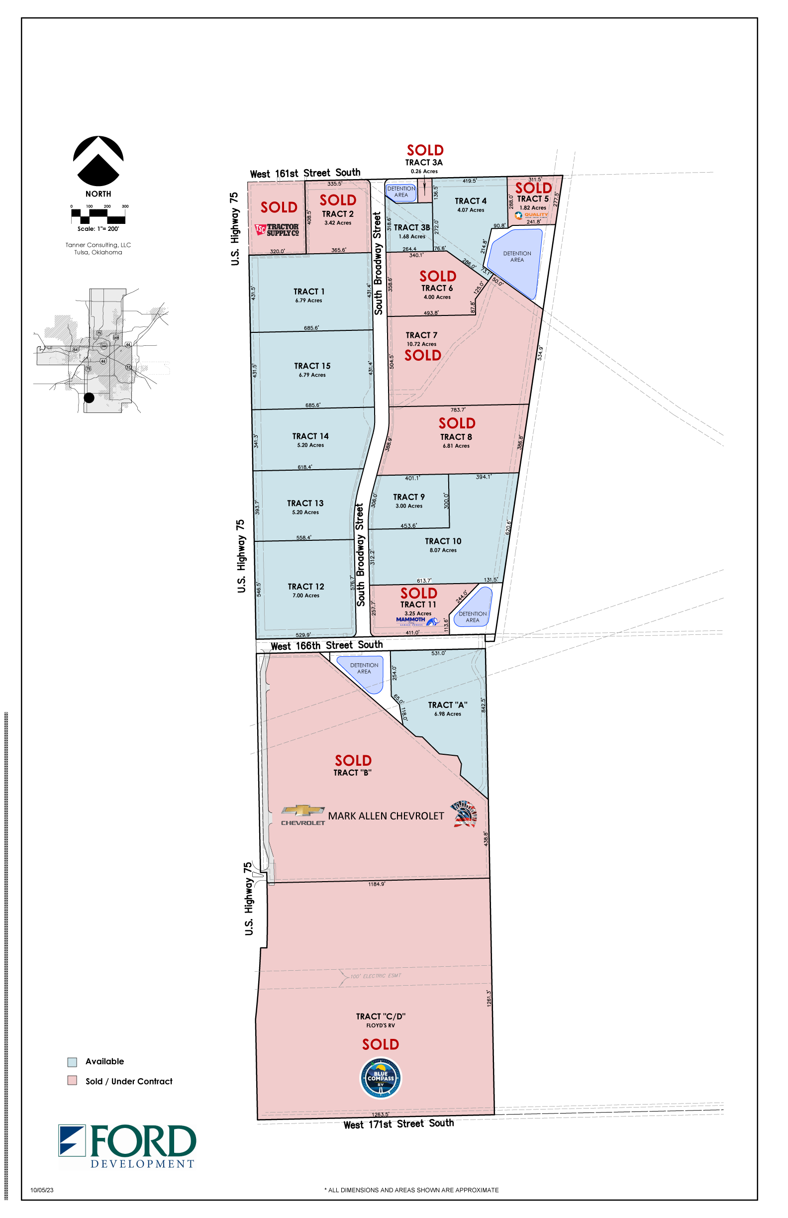 South 75 Business Park - Land Plan
