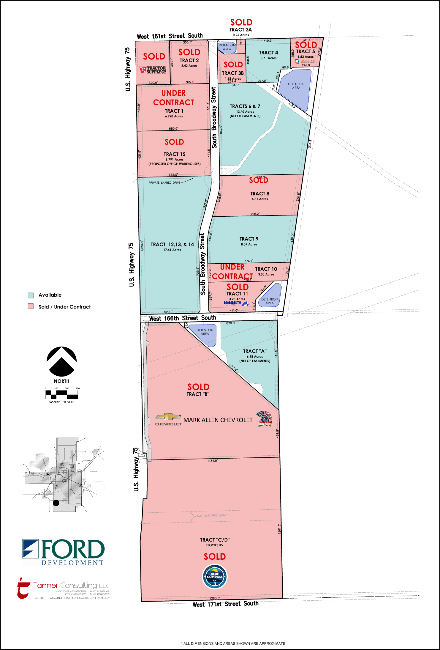 South 75 Business Park - Land Plan